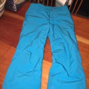 Girls size 16 blue Spyder snow pants